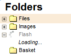 Folder loading in CKFinder