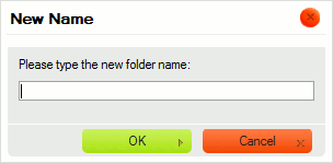 Creating a new folder in CKFinder
